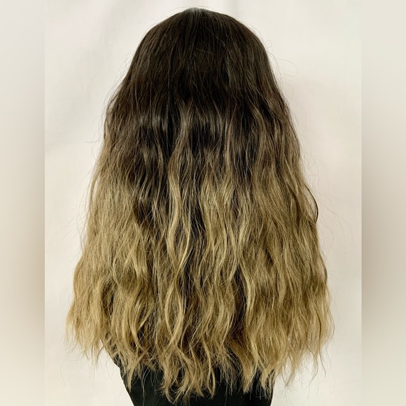 “Put On & Go” Curling/Flat Iron Safe Wig with Bangs fir Daily Wear or Events - Picture 10 of 10